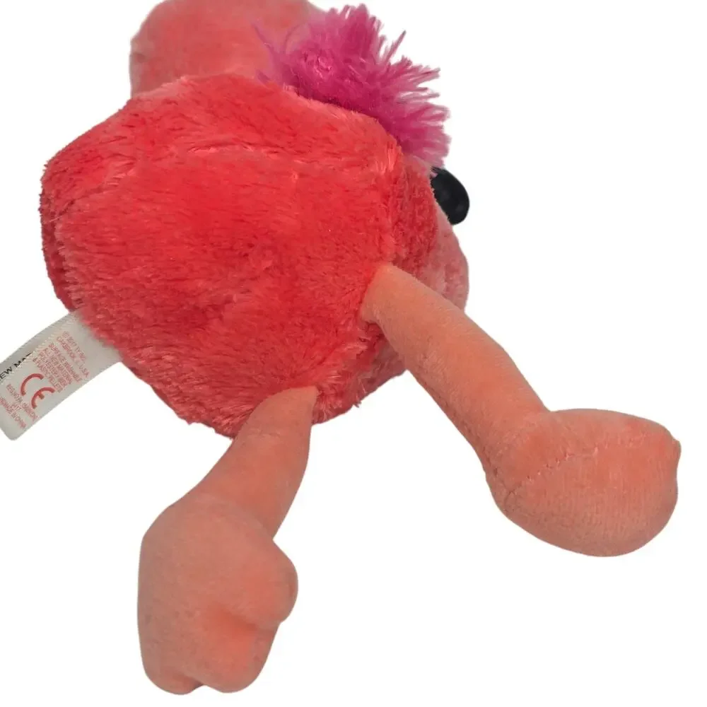 Ty Beanie Boos GILDA Flamingo Beanbag Plush  Stuffed Toy Big Glitter‎ Eyes